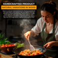 thumbnail image 4 of Juego de utensilios de madera STORE INDYA, 8 piezas, para cocinar, antiadherentes, 4 of 7