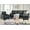 Dark Gray, variant on Pingliang Home Furniture Set Convertible Sectional Sofa and Storage Ottoman and Accent Chair,3 Seat L-shaped Sofa Couch with Reversible Footstool and Armchair for Living Room Apartment Office Studio