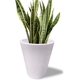 thumbnail image 1 of Maceta Plastico Redonda con Drenaje, 38 cm x 33 cm blanco 6.49 pulg Elly Decor ED-MRP01WH, 1 of 14