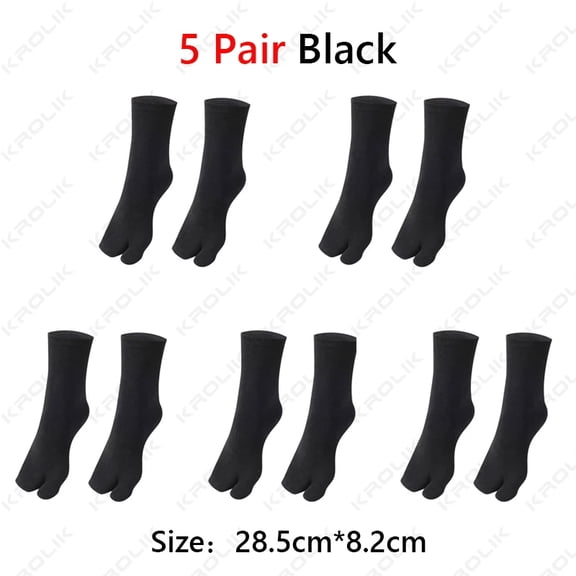 2/10 Pcs Two Toes Socks Japanese Style Clog Socks Polyester Toe Separation Socks Kimono Flip Flop Sandal Split Toe Unisex Sock