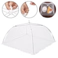 thumbnail image 3 of Oleegame 1PC Produce Storage 4 Net Cover Food Screen Set Mesh -Up Tent Umbrella Dome Large Picnic Kitchen，Dining & Bar White, 3 of 9