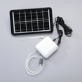 thumbnail image 4 of Solar Oxygen Pump Large Capacity Lithium Battery Silent Usb Charging Aquarium Fish Tank Air Pump, 4 of 8