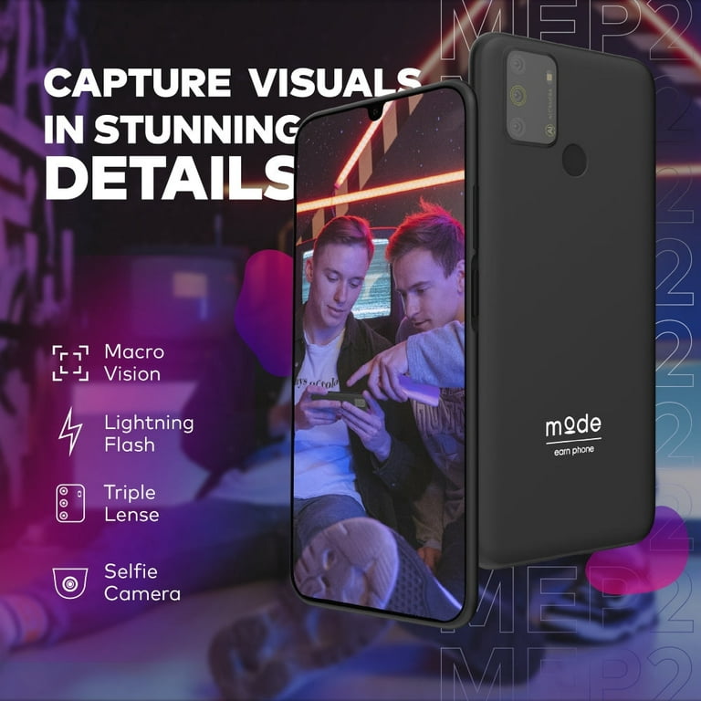 Mode Earn Mobile Smart Phone, Unlocked Android, 128GB, 6.52 Mode Earn Mobile Smart Phone, Unlocked Android, 128GB, 6.52