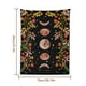 thumbnail image 3 of Tapiz de poliéster estrellado con estampado de flores para colgar en la pared, suministros de decoración de la pared del hogar, 73x95 CM seitruly HA7125-01B, 3 of 6