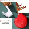 thumbnail image 3 of Car Reindeer Antlers & Nose - Window Roof-Top & Grille Rudolph Reindeer Jingle Bell Christmas Costume - Auto Accessories Decoration Kit, 3 of 6