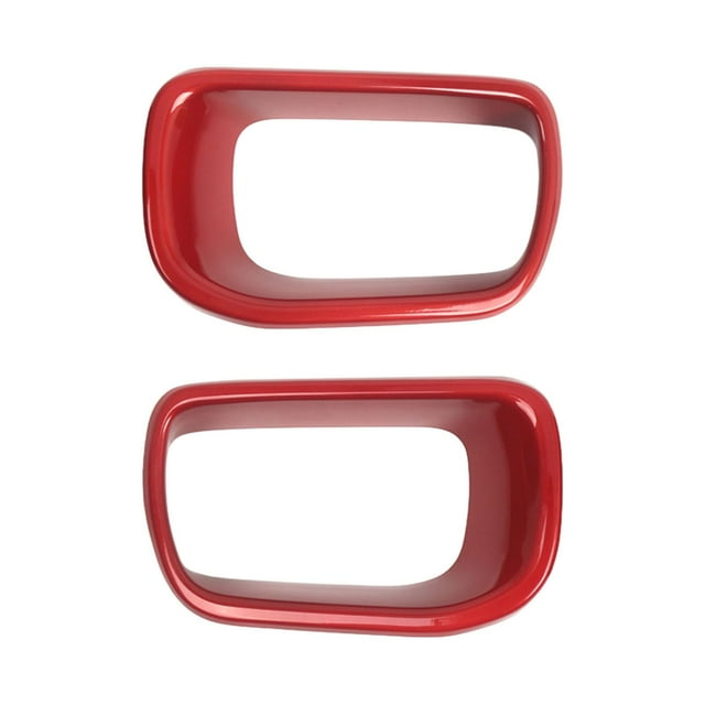 Molduras de Cubierta de Conducto de Aire Delantero 2 Piezas Rojo Sharpla