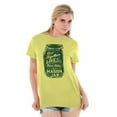 thumbnail image 3 of Together Like Moonshine and Mason Jar Women's Graphic T Shirt Tees Brisco Brands S, 3 of 6