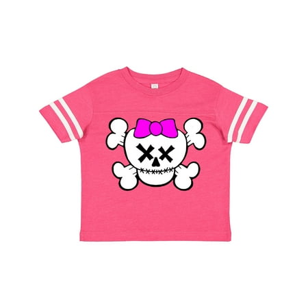 

Inktastic Skull with X Eyes Gift Toddler Toddler Girl T-Shirt
