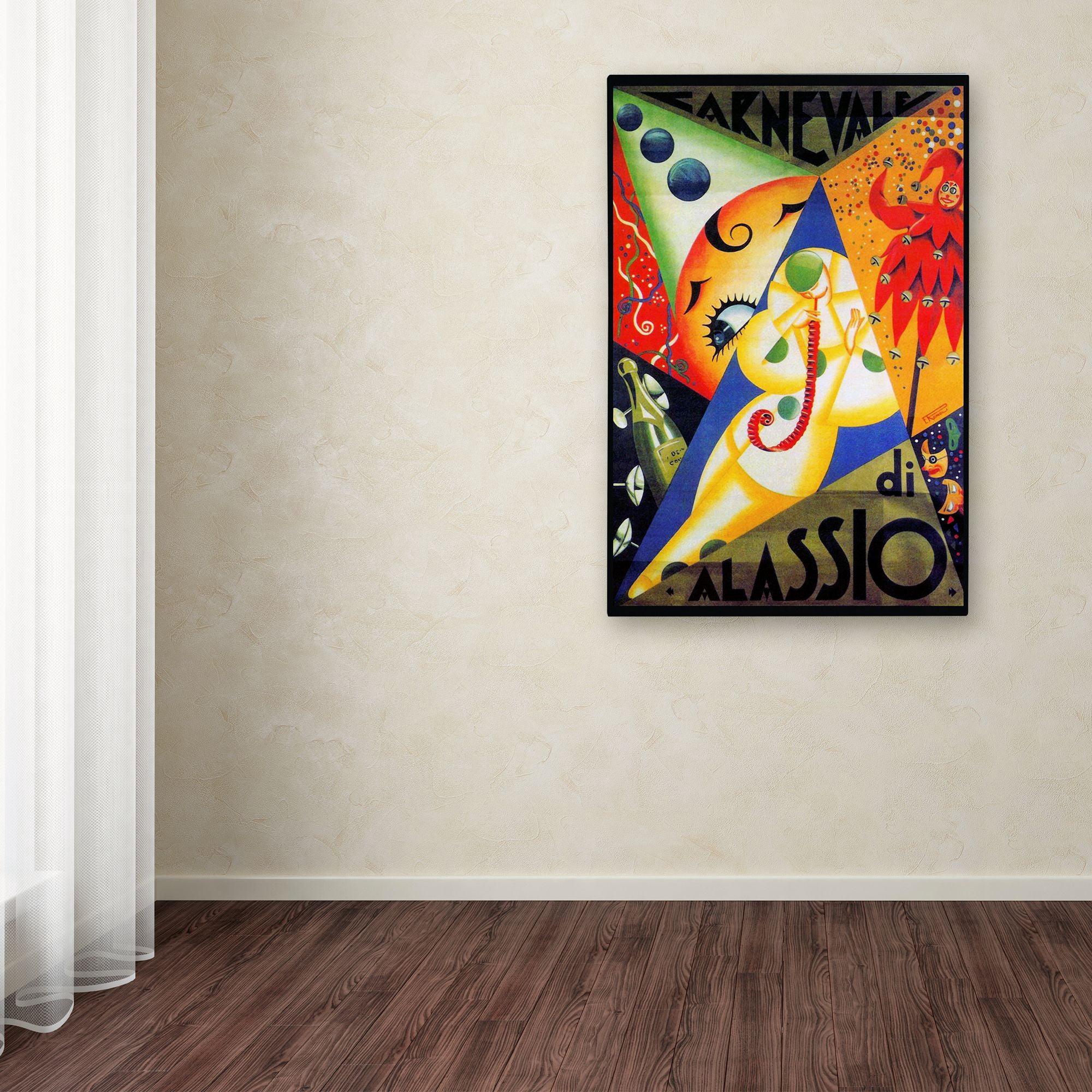 Trademark Fine Art 'Circus 11' Canvas Art by Vintage Lavoie