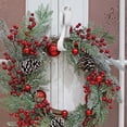 thumbnail image 5 of Dvkptbk bobbin winder 2PC Christmas Wreath Tie Christmas Stocking Rack Reusable Tie for Wreath Green Wreath Hanger for Fireplace Cover Stairs Home Decor Christmas Decorations, 5 of 5