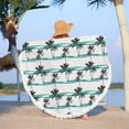 thumbnail image 1 of Xihbxyly Toalla de Playa Redonda de Microfibra, Superligera y Resistente a La Arena, con Vibrantes Estampados Artísticos, Ideal para Yoga, Picnic, Piscina y Viajes. Tamaño de 60 Pulgadas., 1 of 7