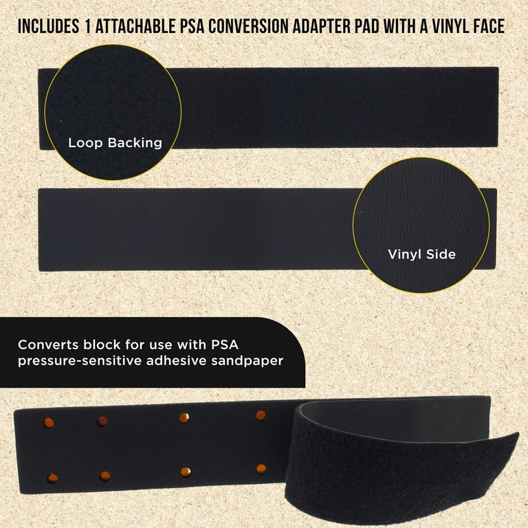 Dura-Gold Pro Series Adjustable Radius Flex Longboard Hand Sanding File Block Wi