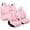Pink-Full Set, variant on Car Seat Covers Full Set Fit for Honda Civic 2000-2026, Premium Faux Leather Seat Protectors with Lumbar Support, Breathable, Waterproof & Anti-Slip Full Wrapping Edge Seat Covers (Black, Full Set)