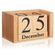 thumbnail image 1 of Calendario de madera elegante, estilo europeo, calendario perpetuo, calendario de oficina, material de oficina, 1 of 8