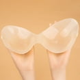 thumbnail image 3 of Sticky Pasties Nipple Covers Silicone Strapless Bras Women Petals Shaping Bra Comfortable & Breathable,Color:Light Pink,Size:M, 3 of 8
