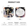 thumbnail image 4 of Kdxio Chair Seat Covers Cute Mushroom Landscape Print Chair Covers for Dining Room Square Washable Chair Protector Seat(Two Pieces), 4 of 5