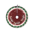 thumbnail image 2 of TaTaai 4Pcs Christmas Tree Skirt Small Xmas Tree Skirt Base Decoration Apron Wrap, 2 of 6