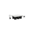 thumbnail image 2 of Meridian Furniture Pavilion Cream Boucle Fabric Bench, 2 of 7
