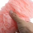 thumbnail image 7 of 1 Pcs Body Bath Brush Back Scrubber Loofah Shower with Long Handle for Skin Exfoliating PP Mesh Pink, 7 of 7