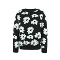 thumbnail image 5 of Women's Long Sleeve Crewneck Knit Sweater Printed Casual Loose Fit Fall Winter Pullover Jumper Sweaters Tops, 5 of 8