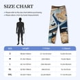 thumbnail image 4 of Lsque Airplane World Map Adventure Print Men's Pajama Pants, Lounge Pant - Comfortable Home Wear,Elastic Waistband, Stylish Design-X-Large, 4 of 9