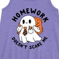 thumbnail image 2 of Instant Message - Homework Ghost - Toddler & Youth Girls A-line Dress, 2 of 5