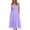 *Purple, variant on ClodeEU Dress For Women 2025 Summer, Spaghetti Strap Sleeveless, High Waist Beach Long Maxi Dresses Black,Womens Plus XXL