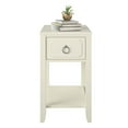 thumbnail image 4 of Her Majesty Narrow Side Table, White, 4 of 14