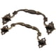 thumbnail image 1 of 1 UNID MANGULÓN DE TRATE 100 / 113mm Mando de hierro Vintage Gabinete Puertas Armario Armario Armario Antiguo Muebles de Bronce Hardware, 1 of 7