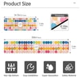 thumbnail image 3 of Yayeee Faucet Mat for Kitchen Sink 30" Diatomite Long Splash Guard Pad, Yellow Circles, 2 Pack, 3 of 7
