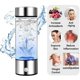 thumbnail image 2 of Hydrogen water bottle, portable hydrogen water ion machine, hydrogen water generator, hydrogen-rich water glass health cup, suitable for family travel, 2 of 5