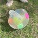 thumbnail image 4 of Methold Pelotas calmantes de TPR para perros, pelota calmante suave para perros con asa, pelota para perros duradera y portátil con asa. Suministros para perros blanco+negro, 4 of 6