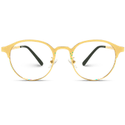 WearMe Pro - Round Lightweight Metal Nerd Blue Light Glasses