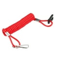 thumbnail image 2 of With Swivel Snap Hook Kill Switch  Tether, ABS Plastic Kill Stop Switch Lanyard, For Scooter Motorcycle, 2 of 8