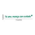thumbnail image 3 of 1 PC Te amo maneja con cuidado Inspirational Message Decal in Spanish, I Love You Rearview Mirror Sticker,Waterproof Driving Safe Mirror Decal for Car Vehicle Window Water Bottle Laptop, 3 of 6