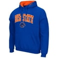 thumbnail image 2 of Men's Colosseum Royal Boise State Broncos Arch & Logo 3.0 Pullover Hoodie, 2 of 3