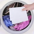 thumbnail image 2 of Laundry Color Catcher Sheets, Disposable Dye Trapping Absorber Sheets, Anti-Bleed Color Protection Sheets for Mixed Wash, Compatible with HE and Standard Washing Machines, 2 of 10