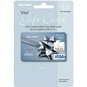 Angle View: $100 Walmart Visa Gift Card (service fee included)