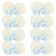 thumbnail image 4 of BRIGHTFUFU 50 piezas de rayas azules y blancas Copa de papel envoltorios para hornear taza de envasado para hornear tazas resistentes al calor, 4 of 7