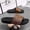 Brown, variant on Men's Open-Toe Breathable Slippers, Comfortable Non-Slip Durable Rubber Sole Casual Walking Shoes, Men's Slippers
