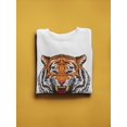 thumbnail image 3 of Angry Tiger Cool Design Sweatshirt Men - Men Sweatshirt, White, 2XL, 3 of 4