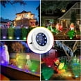 thumbnail image 7 of 4 Pack Solar Disk Light LED RGB In-ground Pathway Light Dusk-to-Dawn Garden Yard, 7 of 7