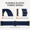 thumbnail image 5 of GEAK 6 Pack Stretchy Nylon Bands Compatible with Fitbit Charge 6/Charge 5 Bands for Women Men, 5 of 7