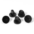 thumbnail image 6 of Rubber Pin Backs Black PVC Pin Keepers Pin Cap Replacement for Uniform Badges (250 Pieces), 6 of 7