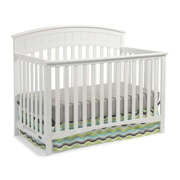 Graco Charleston 4in1 Convertible Crib in White