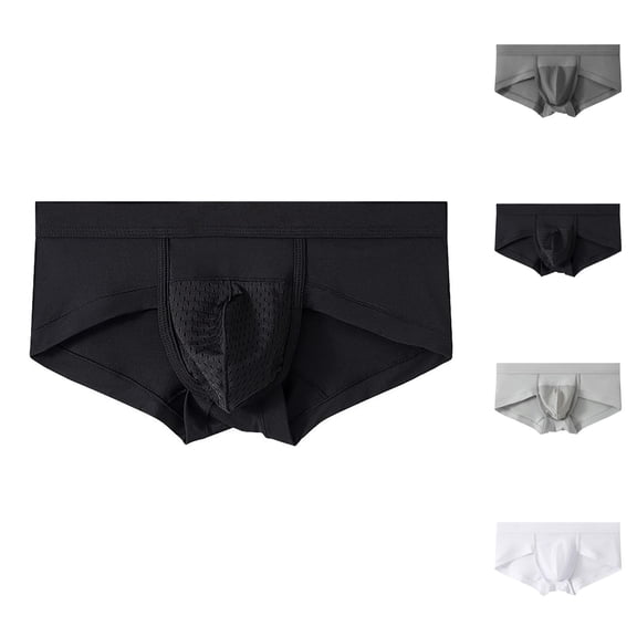 Mens Briefs Lightweight Comfortable Breathable Mesh Pouch Mens Underwear
