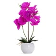 thumbnail image 2 of Violet Artificial Orchid Medium - Violet, 2 of 5