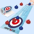 thumbnail image 1 of Jeu de Curling de Table, Jeu de Shuffleboard 3 en 1 et Jeux de Boules de Jeu de Quilles Mini Jeu de Table avec Rouleaux Jeu de Famille Portable pour Intérieur Extérieur, 1 of 9