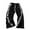 d-375Black75, variant on Men's Athletic Pants Shining Color Blocked Striped Daliy Slacks Straight Leg Trousers Baggy Pants Trendy Daliy Slacks