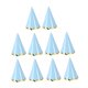 thumbnail image 4 of 10 sombreros de cumpleaños para adultos, sombreros cónicos con banda elástica, artículos para fiestas de cumpleaños de hombres y mujeres, accesorios Azul claro, 4 of 8
